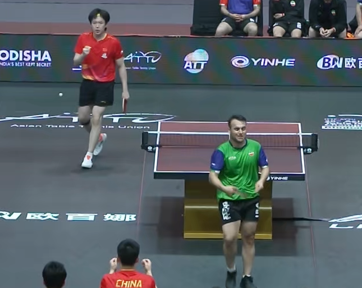 的优势, 第二局王楚 的优势, 第二局王楚